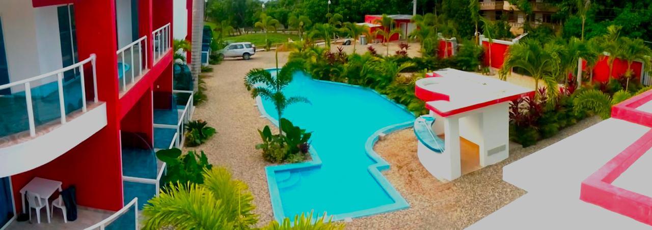 Agua Del Caribe Aparthotel Sosúa Exteriör bild