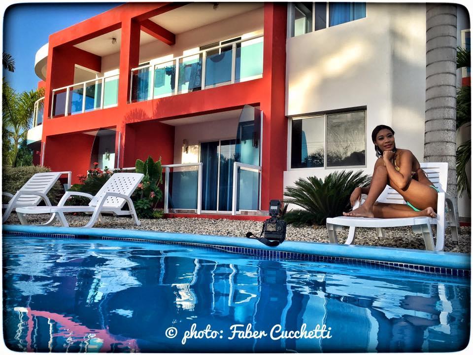 Agua Del Caribe Aparthotel Sosúa Exteriör bild