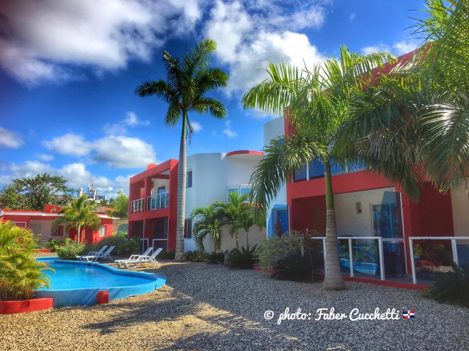 Agua Del Caribe Aparthotel Sosúa Exteriör bild